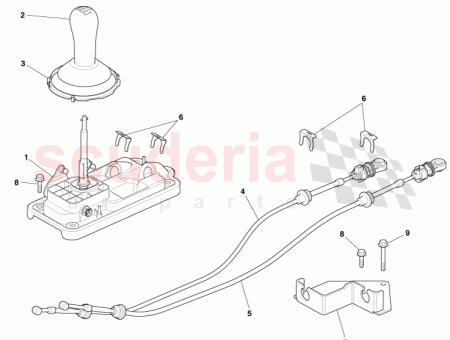 Photo of MANUAL GEARSHIFT ASY MECHANISM 4G43 7K387…