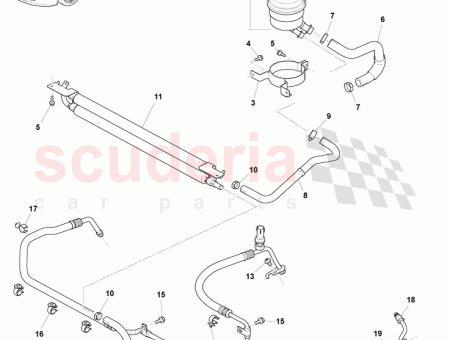 Photo of Hose Return Gear to Cooler RHD AD23 3F558…