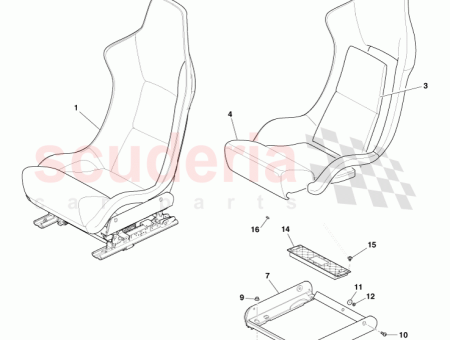Photo of Front Seat Assembly Complete Trimmed RH ED33 60008…