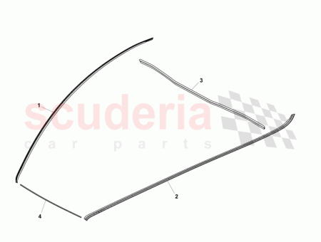 Photo of Weatherstrip Bonnet Extrusion Front…