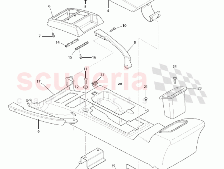 Photo of TUNNEL STOWAGE BOX INNER 3R12 835798…