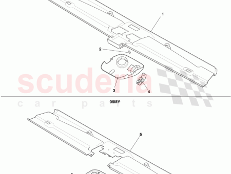 Photo of HEADER TRIM CONV COMP RHD 8G43 L03409…