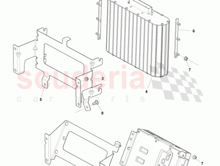 Photo of Bracket DSP AMP Volante 9G43 19C126…