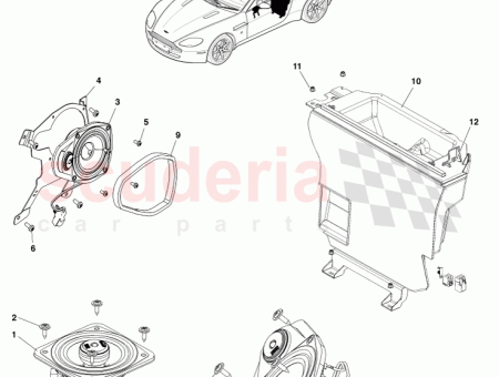 Photo of Bracket Front Speaker RH 6G33 18808…