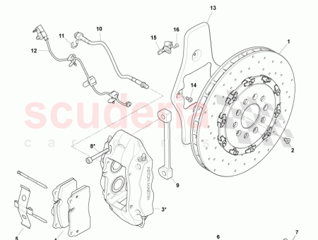 Photo of Caliper Assy Rear RH Blue AD23 2C464…