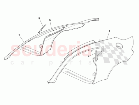 Photo of QTR WD GL BRKT UPR R 6G33 C298A44…