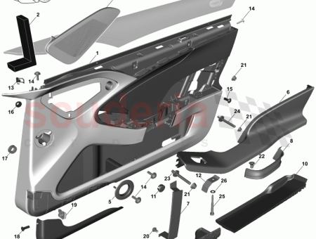Photo of Mat Pocket Front RH CD33 10398…