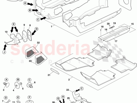 Photo of Cover Plate Foot Rest RH CD33 12021…