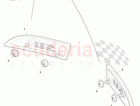 Photo of REAR REFLEX REFLECTOR 4G43 13A566…