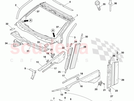 Photo of Frame Assembly Windshield DG43 L03014…