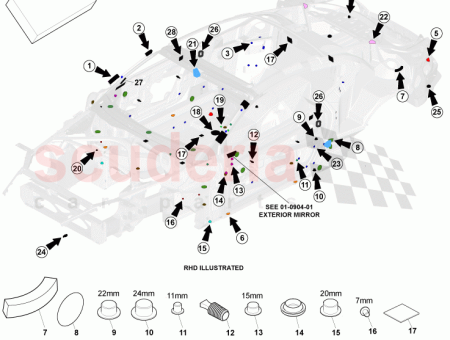 Photo of Blanking Plug 52mm CD33 7N280…
