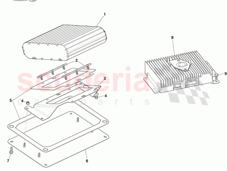 Photo of AMP BRKT GASKET KIT AD43 19A070…