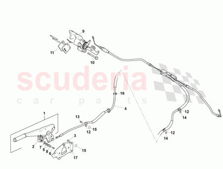 Photo of Handbrake Lever Assembly LHD CD33 8492…