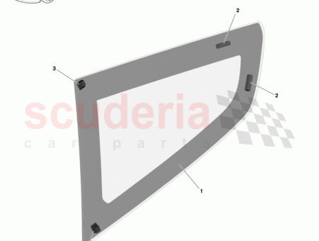 Photo of Glass Rear Quarter LH CY83 C29701…