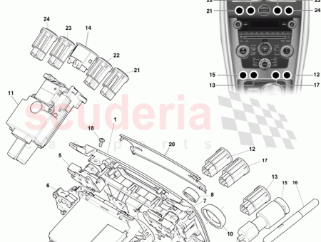 Photo of CENTRE STACK ASSY CG43 18C815…