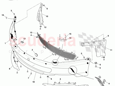 Photo of BUMP FRT LWR TAPE CT 8D33 10628…
