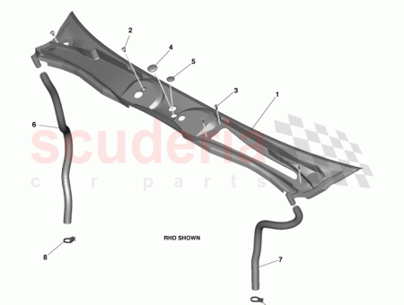 Photo of Drain Tube Leaf Screen Passenger DG43 3811…