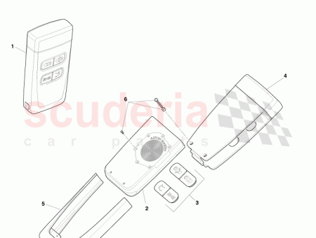 Photo of RKE sub assy ROW 433 MHz 8D33 19H479…