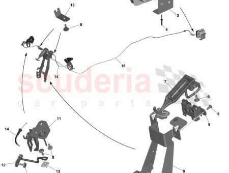 Photo of Bracket Hood Latch Mounting CD33 3804…