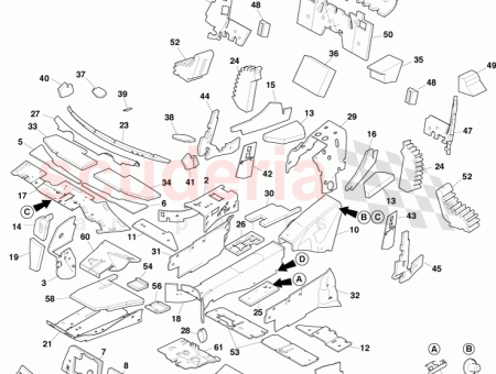 Photo of Panel Assembly Dash Lower Passengers Side AD43 534A1…