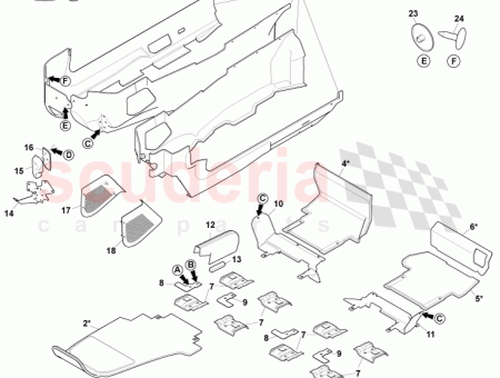 Photo of Carpet Assembly Front Floor RH…