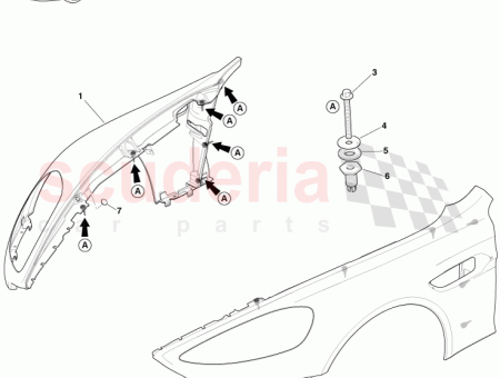 Photo of FRT FENDER ASSY RH AD43 F16005…
