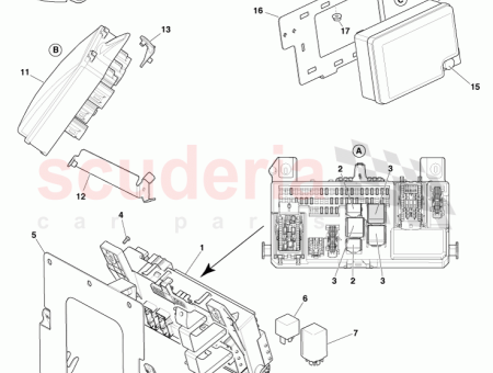 Photo of Fusebox Rear KVAY93 14A073…