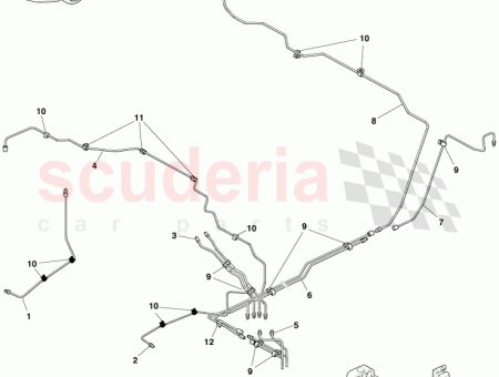 Photo of HOSE ASSY REAR WHEEL BRAKE AD43 2A478…