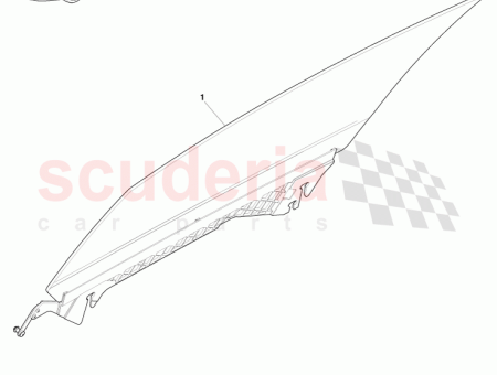 Photo of WINDOW GLASS FRONT LH TINTED AD43 F21411…