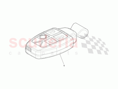 Photo of TRANSMITTER REMOTE KEYLESS ENTRY US 4G43 70290…