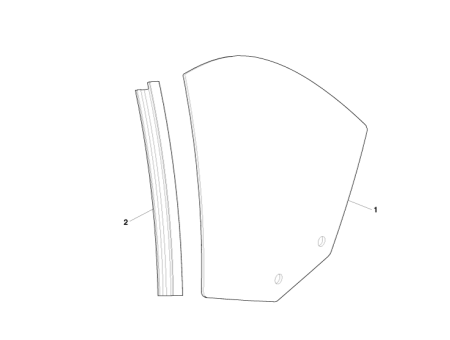 Photo of RET QTR GLASS RH 4G43 L30270…