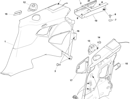 Photo of FRAME ASSY REAR RH 4G43 LB605H20…