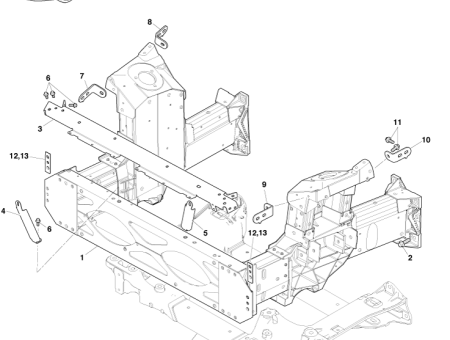 Photo of CRASH STRUCT FT SRV AD43 V17750…