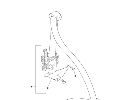 Photo of BELT RETR ASY FRT ST 8G43 611B69…