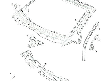 Photo of REINF FRT BDY PLR GOFD33 F02526…