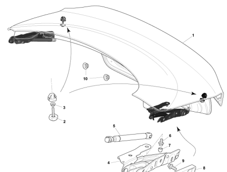 Photo of ASSY DECKLID CPE DG43 40110…