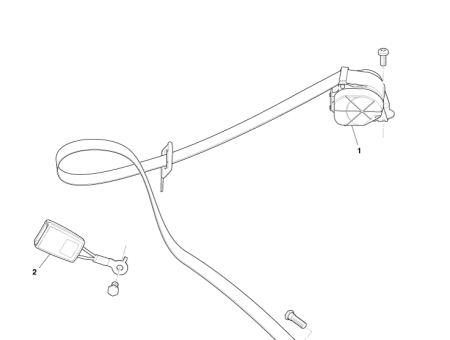 Photo of Buckle Assy Rear Seat Belt LH 4G43 613K21…