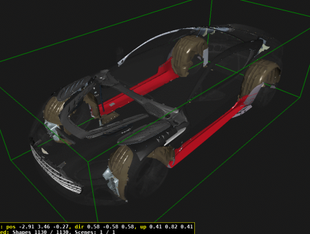 Photo of REAR ROOF CHMSL CVR KY73 519E45…