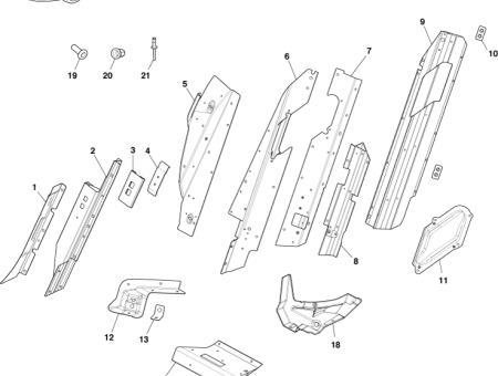 Photo of CPILL REINF CSTG RH GOAD43 F74200…