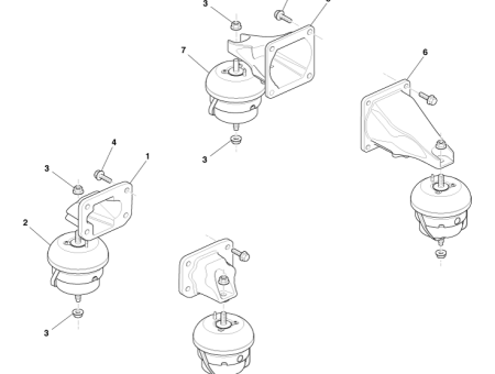 Photo of BRACKET ENGINE MOUNT LHS 4G43 6031…
