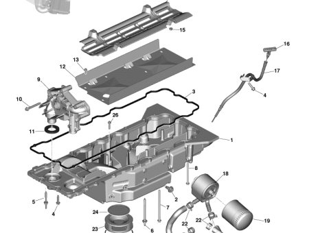 Photo of OIL PAN ASSY CD33 6675…