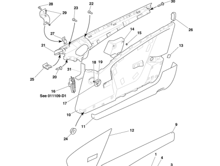 Photo of PNL ASY DR TR APLQ R 4G43 23928…