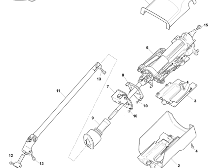 Photo of ELEC STRG COLM ASSY AD43 3C529…