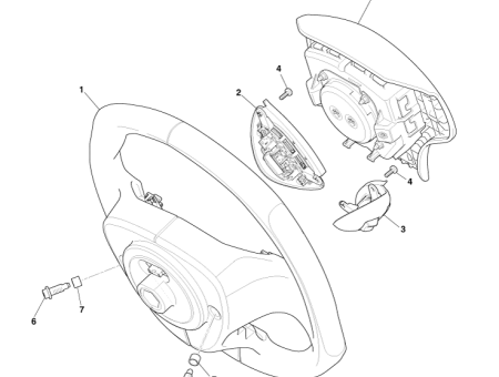 Photo of STEERING WHEEL GG43 3600…