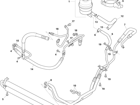 Photo of HOSE PWR STNG PRESS CD33 3A719…