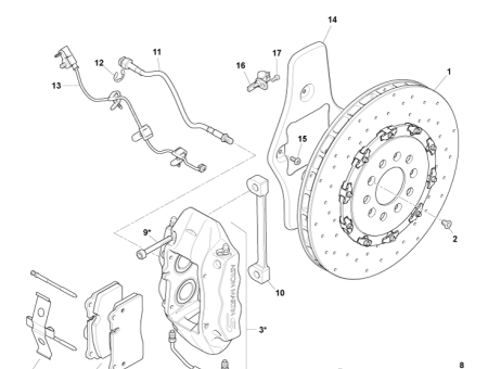 Photo of CAL ASSY RR RH BLK 8D33 2C464…