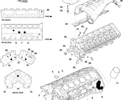 Photo of INTAKE MANIFOLD ASSY 8D33 9424…