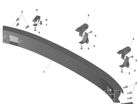 Photo of ABS RR BMPR ISLT LWR CD33 17C911…