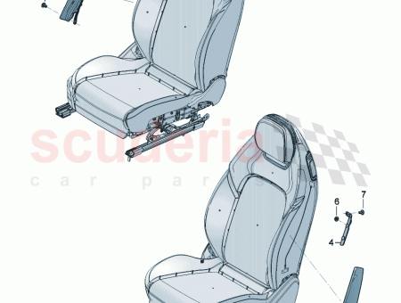 Photo of Side airbag unit Caution Hazardous only order for…