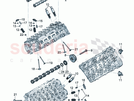 Photo of camshaft adjuster unit…